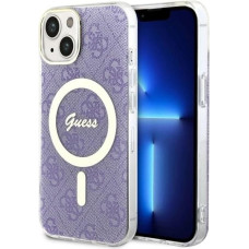 Guess 4G MagSafe case for iPhone 14 - purple