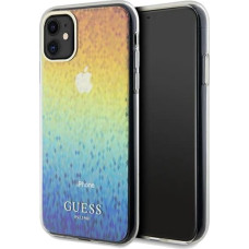 Guess IML Faceted Mirror Disco Iridescent case for iPhone 11 / Xr - multicolor