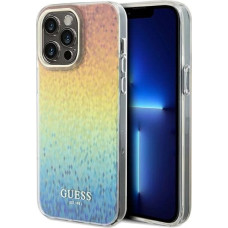 Guess IML Faceted Mirror Disco Iridescent case for iPhone 13 Pro Max - multicolored