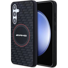 Mercedes AMG Silicone Carbon Pattern MagSafe case for Samsung Galaxy S24+ - black