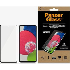 Panzerglass E2E Microfracture antibacterial glass for Samsung Galaxy A52 / A52 5G / A53 5G - with black frame