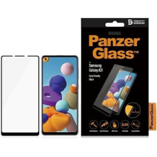 Panzerglass E2E Regular tempered glass for Samsung Galaxy A21 - with black frame