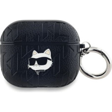 Karl Lagerfeld Monogram Choupette Head case for AirPods 3 - black