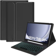 Tech-Protect SC Pen + Keyboard Case with Keyboard for Samsung Galaxy Tab A9+ 11" X210 / X215 / X216 - Black