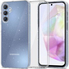 Tech-Protect FlexAir Case for Samsung Galaxy A35 5G - Clear-Glitter