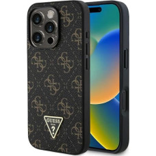 Guess New 4G Triangle Case for iPhone 16 Pro - Black