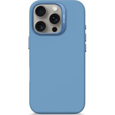 Decoded AntiMicrobial Silicone Backcover with MagSafe for iPhone 16 Pro - Blue