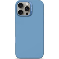 Decoded AntiMicrobial Silicone Backcover Case with MagSafe for iPhone 16 Pro Max - Blue