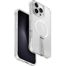 Uniq Eleva with Vertica Stand Case for iPhone 16 Pro Max - Transparent