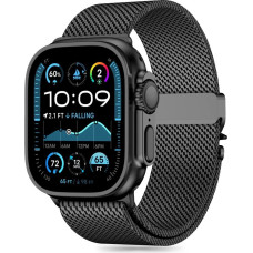 Tech-Protect Milano Strap for Apple Watch 6 / 7 / 8 / 9 / 10 / SE / Ultra 1 / 2 (44 / 45 / 46 / 49 MM) - Black