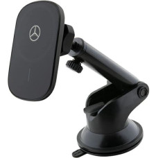 Mercedes MEWCCGSLK 15W induction holder for air vent/glass black/black Silver Stars MagSafe