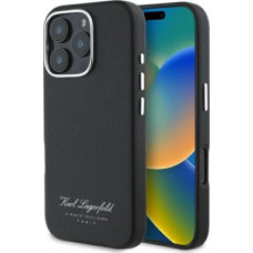 Karl Lagerfeld Hotel RSG iPhone 16 Pro Case - Black