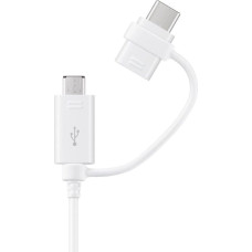 Samsung Combo EP-DG930DWEGWW Cable USB-A / micro USB - USB-C 1.5m - white