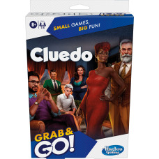 Hasbro Gaming CLUE Ceļojumu spēle Grab&Go