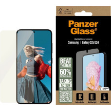 Panzerglass All-in-One Ultra-Wide Fit Tempered Glass for Samsung Galaxy S25