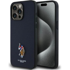 U.s. Polo Assn. US Polo USHCP15XPEMV iPhone 15 Pro Max 6.7" Navy Embroidered DH Color