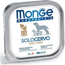 Monge Monoproteinic Pate 100% deer 150 g - konservi suņiem