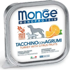 Monge Monoproteinic Fruits Pate turkey with citrus fruits 150 g - konservi suņiem