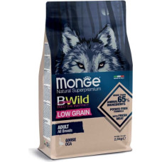 Monge BWILD Low Grain Adult Goose 2,5 kg - barība suņiem