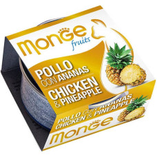 Monge Fruits Chicken & Pineapple 80 g - konservi kaķiem