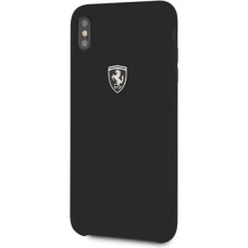 Ferrari Hardcase FEOSIHCI65BK iPhone Xs Max black/black Silicone Off track