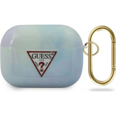 Guess GUACAPTPUMCGC02 AirPods Pro cover blue/blue Tie & Dye Collection