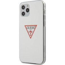 Guess GUHCP12MPCUCTLWH iPhone 12/12 Pro 6.1" white/white hardcase Triangle Collection