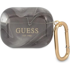 Guess GUAPUNMK AirPods Pro cover black/black Marble Collection