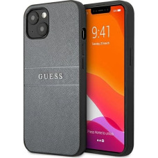 Guess GUHCP13SPSASBGR iPhone 13 mini 5.4" grey/grey Saffiano Strap