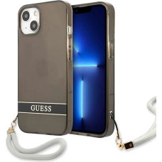 Guess GUHCP13SHTSGSK iPhone 13 mini 5.4" black/black hardcase Translucent Stap