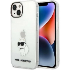 Karl Lagerfeld Ikonik Choupette case for iPhone 14 Plus - transparent