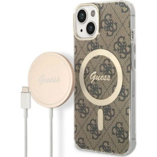 Guess Set Guess GUBPP14MH4EACSW Case+ Charger iPhone 14 Plus 6.7