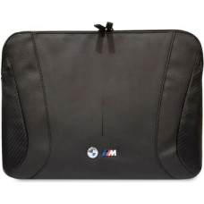 BMW Carbon&Perforated sleeve for a 14" laptop - black