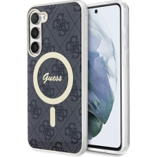 Guess GUHMS23SH4STK S23 S911 black/black hardcase 4G MagSafe