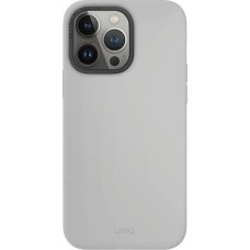 Uniq Lino Hue Magclick Charging case for iPhone 15 Pro Max - light gray