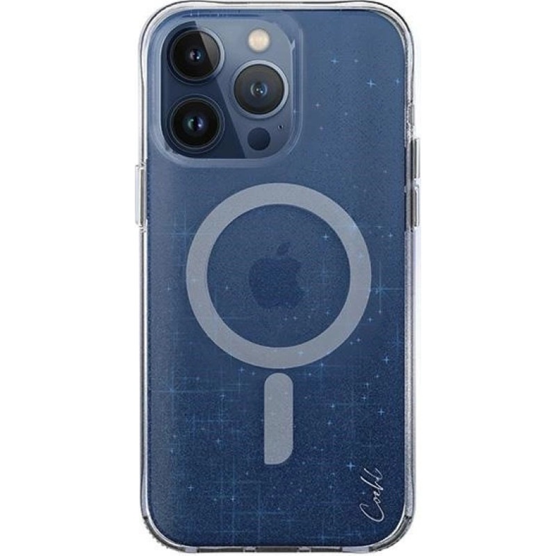 Uniq Coehl Lumino Magnetic Charging case for iPhone 15 Pro Magnetic Charging - blue