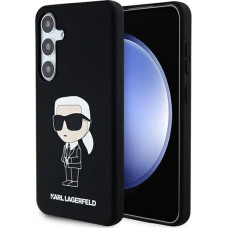 Karl Lagerfeld Silicone Ikonik case for Samsung Galaxy S24+ - black