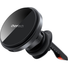 Choetech T204-F magnetic car holder with 15W wireless charging - black