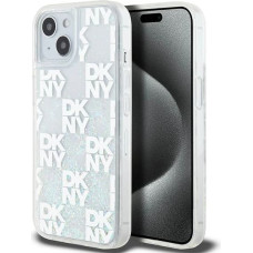 Dkny Liquid Glitter Multilogo case for iPhone 15 / 14 / 13 - white