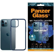 Panzerglass ClearCase case for iPhone 12 Pro Max - transparent and blue