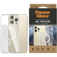 Panzerglass HardCase with MagSafe Antibacterial Military Grade Certified Case for iPhone 14 Pro Max - Transparent