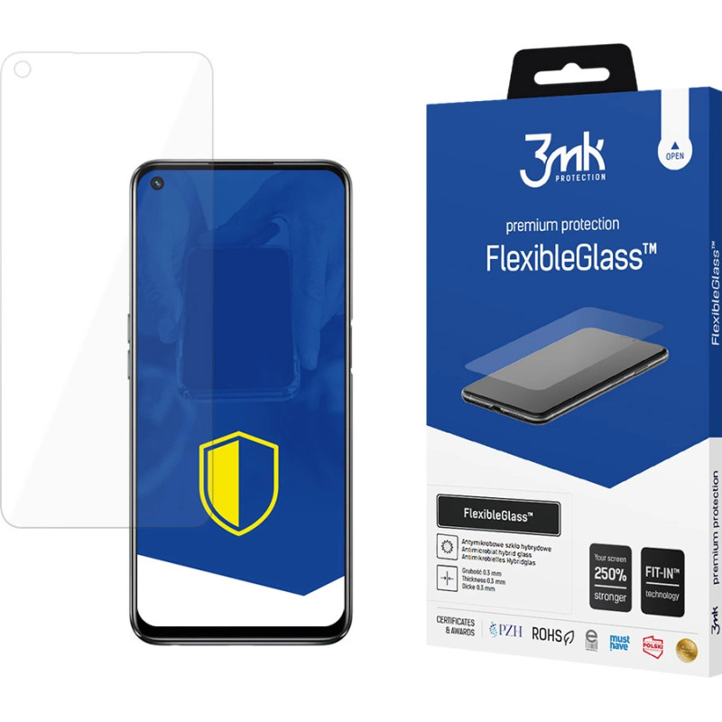 3Mk Protection 3mk FlexibleGlass™ hybrid glass on Oppo A74 5G / A54 5G