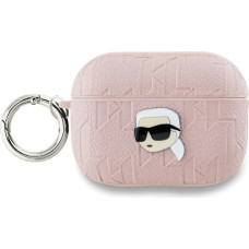 Karl Lagerfeld Monogram Karl Head case for AirPods Pro 2 - pink