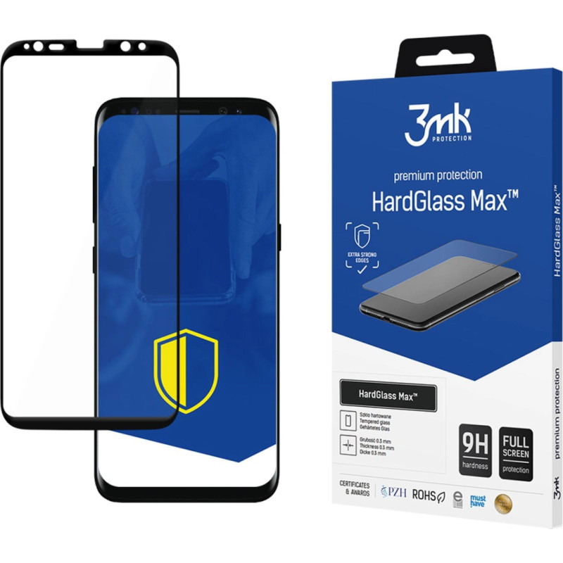 3Mk Protection 9H 3mk HardGlass Max™ glass for Samsung Galaxy S8