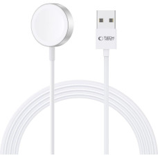 Tech-Protect UltraBoost Magnetic Inductive Charger with USB-A Connector for Apple Watch 1.2m - White