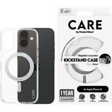 Panzerglass CARE by PanzerGlass Feature Kickstand Case iPhone 16 6.1" silver/silver MagSafe 1325