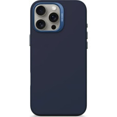 Decoded AntiMicrobial Silicone Backcover Case with MagSafe for iPhone 16 Pro Max - Navy Blue