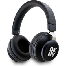 Dkny Metal Logo Bluetooth Over-Ear Headphones - Black