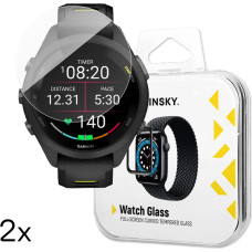 Wozinsky Full Glue Tempered Glass for Garmin Forerunner 265s 42mm (2 pcs.)