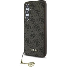 Guess GUHCS24FEGF4GBR S24 FE S721 brown/brown hardcase 4G Charms Collection